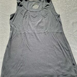 Faded Glory Embellished Ribbed Tank Top